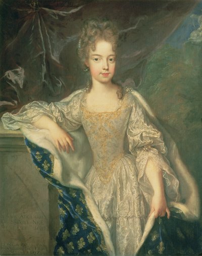 Portrait of Adelaide of Savoy (b.1685) 1697 by Jean François de Troy